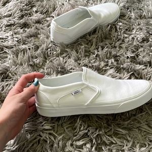 Brand new white vans